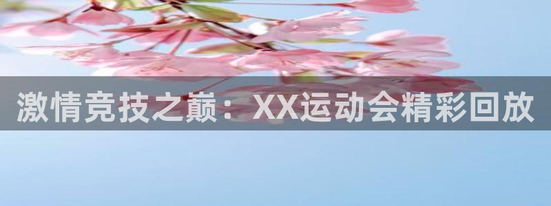 谈球吧体育：激情竞技之巅：XX运动会精彩回放