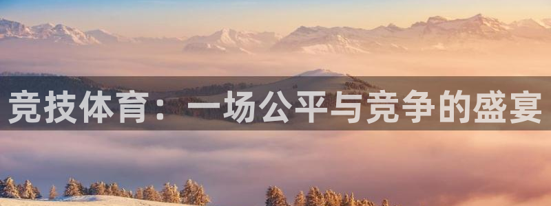 谈球吧：竞技体育：一场公平与竞争的盛宴